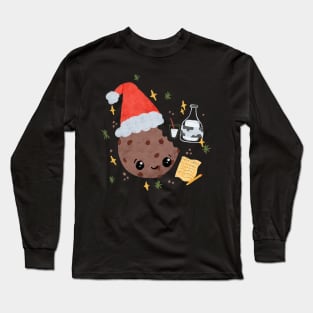 Milk & Cookies for Santa Long Sleeve T-Shirt